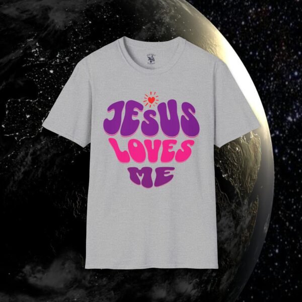 Jesus Loves Me Tee Shirt - Unisex - Image 3